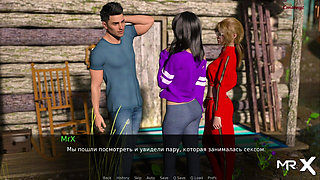 Dusklight Manor - Girlfriends hug each other tenderly E1 #861
