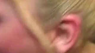 Cum Dripping Gangbang Slut Licks Ass and Swallows Loads