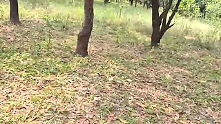 Fucked by a school student in forest,she first time forest outdoor sex by her school life boy friend.