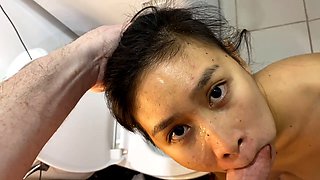 Bondage orgasm, extreme face fuck, japanese pov