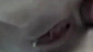 Slutty babe always ready to get fucked by a big and hard cock at bathroom