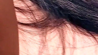 Lucia Love lets a black guy with a monster cock fuck her in a side street