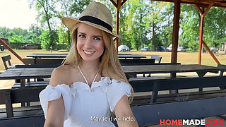 HOMEMADE XXX - Exciting tart Adriana Sweet Blonde unbelievable story