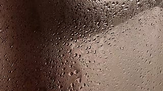 Check out this steamy shower scene with hot naked Simon