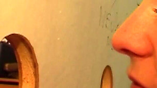 I hunt my cunt - young girl Zdenka fucks some gloryhole dude on public toilet