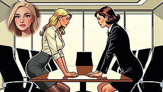 Cyber Longings Hentai ASMR Office Romance