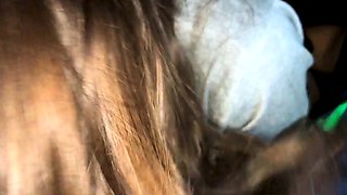 Amateur Teen Anal in Car - Blowjob, Creampie