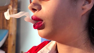 Smioking and Lip Fetish