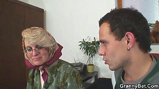 She gives up her old pussy for him