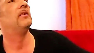 Egon Kowalski gives his stepgrandma one last anal DP orgasm