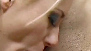 Blonde teen Nikky with hairy pussy gets banged by step dad