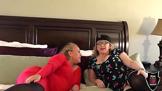 White Blonde MILF Threesome with BBC! Anal & Squirting Orgy with Rome Major