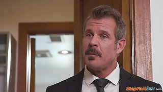 Ebony Bride Fucking Her Stepfatherinlaw Before She Gets Married Ft. Jason Sarcinelli  Ameena Green: Porn