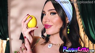 Certain hefty hooters brown-haired COUGAR Ella Reese unveils her sweet bald vag