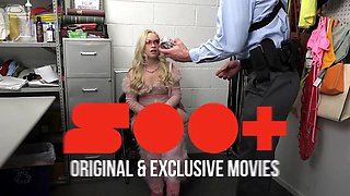 If the latin shoplifter lets lpo have his freeuse way with her, she can then walk free!