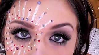 Sweet Teen Rosalyn Sphinx POV Deepthroat Blowjob and Cum Swallow