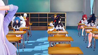 Koneko Remembers Last Night Fuck  Hs Dxd Ntr Madness 6