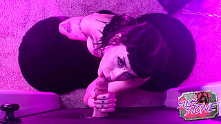 Alternative Slut Sucks and Fucks in Gloryhole