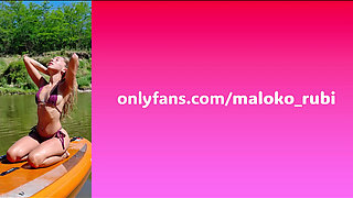 The neighbors see me masturbating