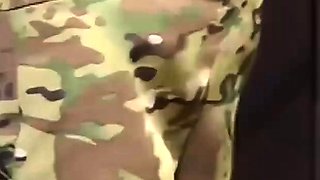 Hard security guard facial jizz on lady's face. XXX!