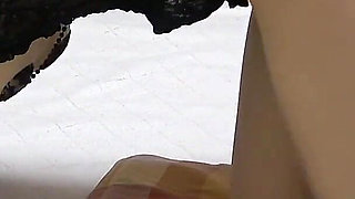 Beautiful Big Tits, No Bra Nipple Stickers, Japanese Girl Tease Exercise