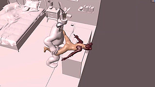 Gorgeous 3D Adult Sex Animation Models Detailed Character Art