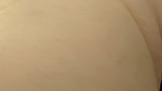 Big Fat Ass White Woman Riding Black Man Cock Fucking Hard, He Started Moaning Load and Shooting Cum Deep Inside Her Pussy - BBW