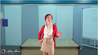 Spanish Teacher Fucks A Student In Front Of The Class With Alisy Bruno