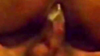 My Sperm Dripping in Her Pussy