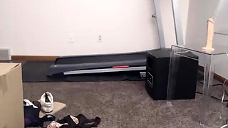 Cute blonde teen Lindsey solo toying pussy and ass