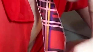 School Girl Out Fit Blowjob with Swallow (she Went for the Heather Harmon Finish)