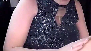 Risky Public Trip in Full Pantyhose Encasement Nylon Doll in the Car