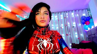 Hottest brunette solo webcam masturbation 2