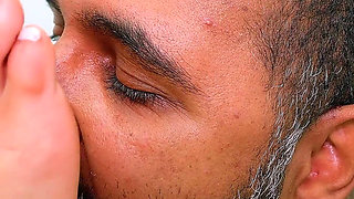 Deep Worship: Kissing and Licking the Perfect Feet of This Wonderful Brunette