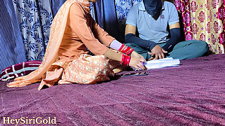 Desi Village Tuition Teacher Get Fuck by Student Dirty Talk Hindi Tuition Teacher XXX Video HD