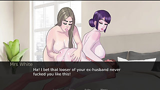 Sex note -  A boy fuck two MILF aunty ep 01