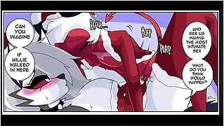 Car Toon - Loona Has Sex With Moxxie At The Christmas Party