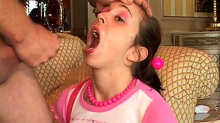Young hot teen anal dildo and pussy fingering
