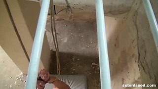 Ally Getting Tied up Mouth-stuffed Tit-grabbed