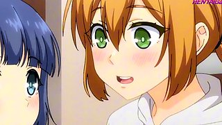 Anime MILF gets on all fours and begs for deep pounding