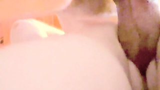 He grabs me from behind and fucks my pussy so hard