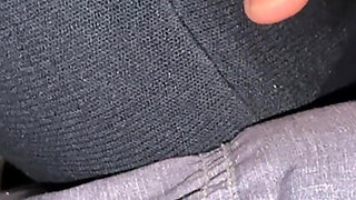 He Puts His Penis on Her Shoulder and She Grabs It.