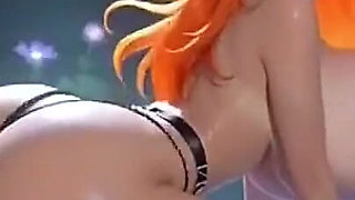 Cute Cartoon Butt and Moan, Ai Animation