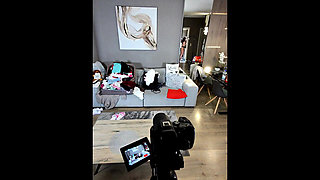 Amazingly Beautiful Sexy and Hor Redhead Art Teacher Comes for a Fashion Try on Haul Turns Into Softcore Porn Casting