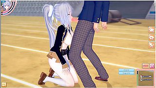 [hentai Game Koikatsu! ]have Sex With Big Tits Vtuber Higuchi Kaede.3dcg Erotic Anime Video