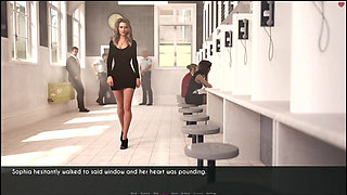 AWAM #14 - Dylan saw the yoga ladies took a shower and masturbate...Sophia and Liam had sex.