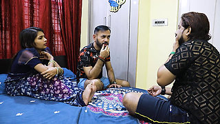 A Story of a Indian Bhabi and Her Neighber Boys Gang, Came Her Room and Gossip and After That Fucked Hard Her