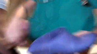 Fake Hospital Sex - Italian Nurse Blowjob & Cumshot Compilation POV