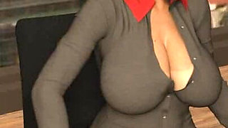 Project hot wife: web cam show in the office-S2E26