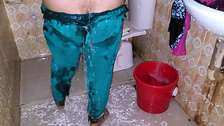 It's so Much Fun to Take a Bath Alone in the Bathroom